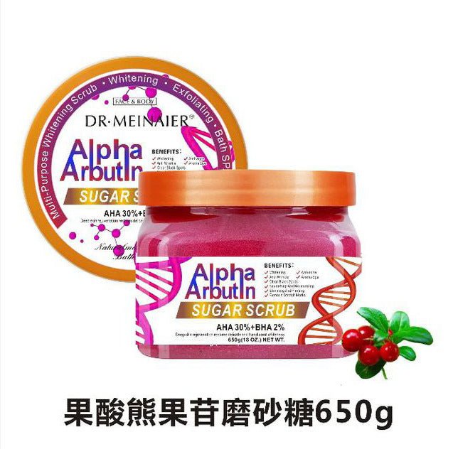 Gommage Sucré Exfoliant au Sel de Bain Glacé - Allomarc.com