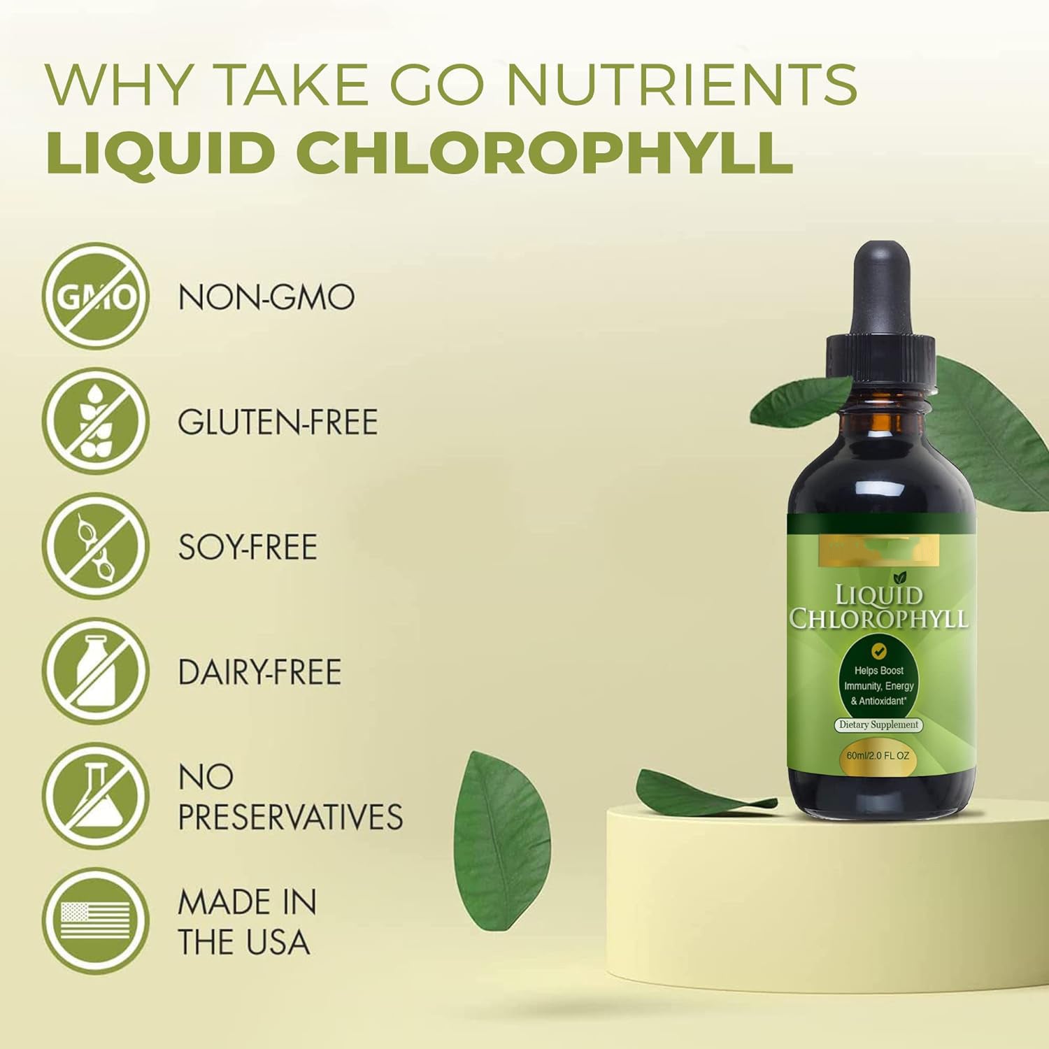 Gouttes Liquides de Chlorophylle - Allomarc.com