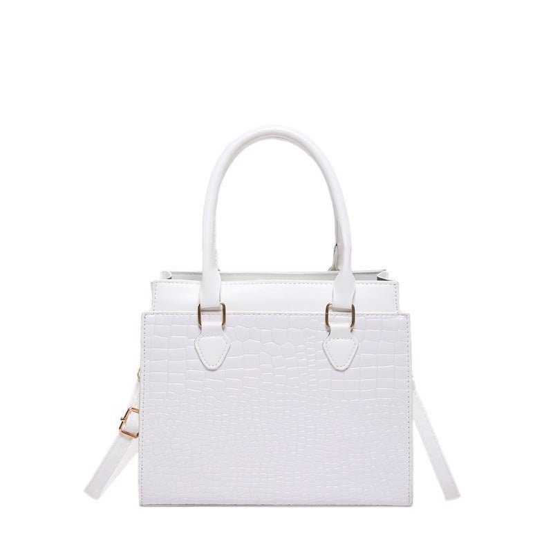 Grand Sac à Main Texturé pour Commuter - Sac Bandoulière Pratique - Allomarc.com