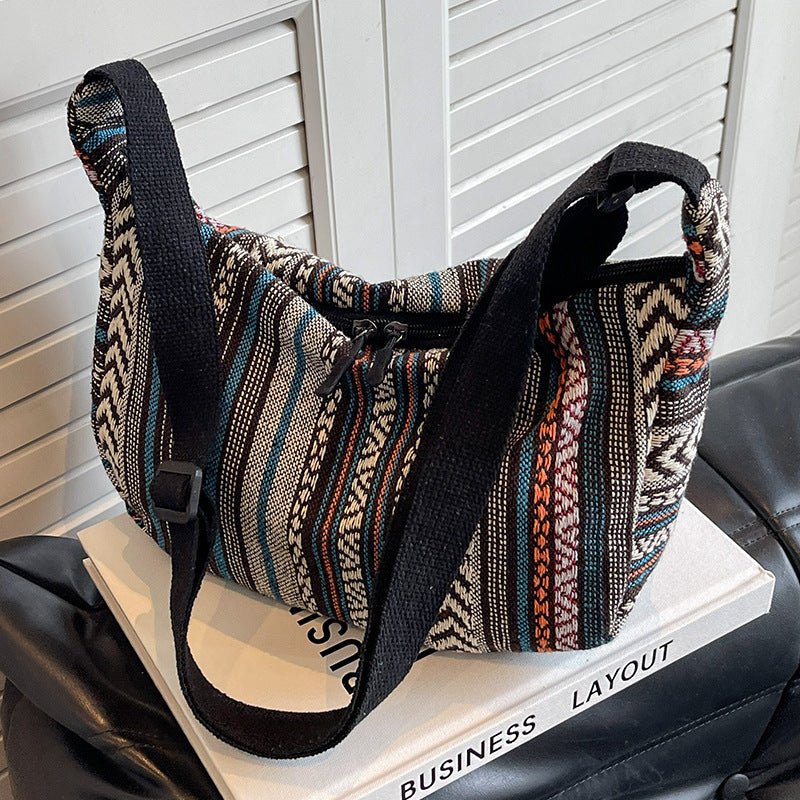 Grand Sac Dumpling en Style Ethnique pour Femmes - Allomarc.com