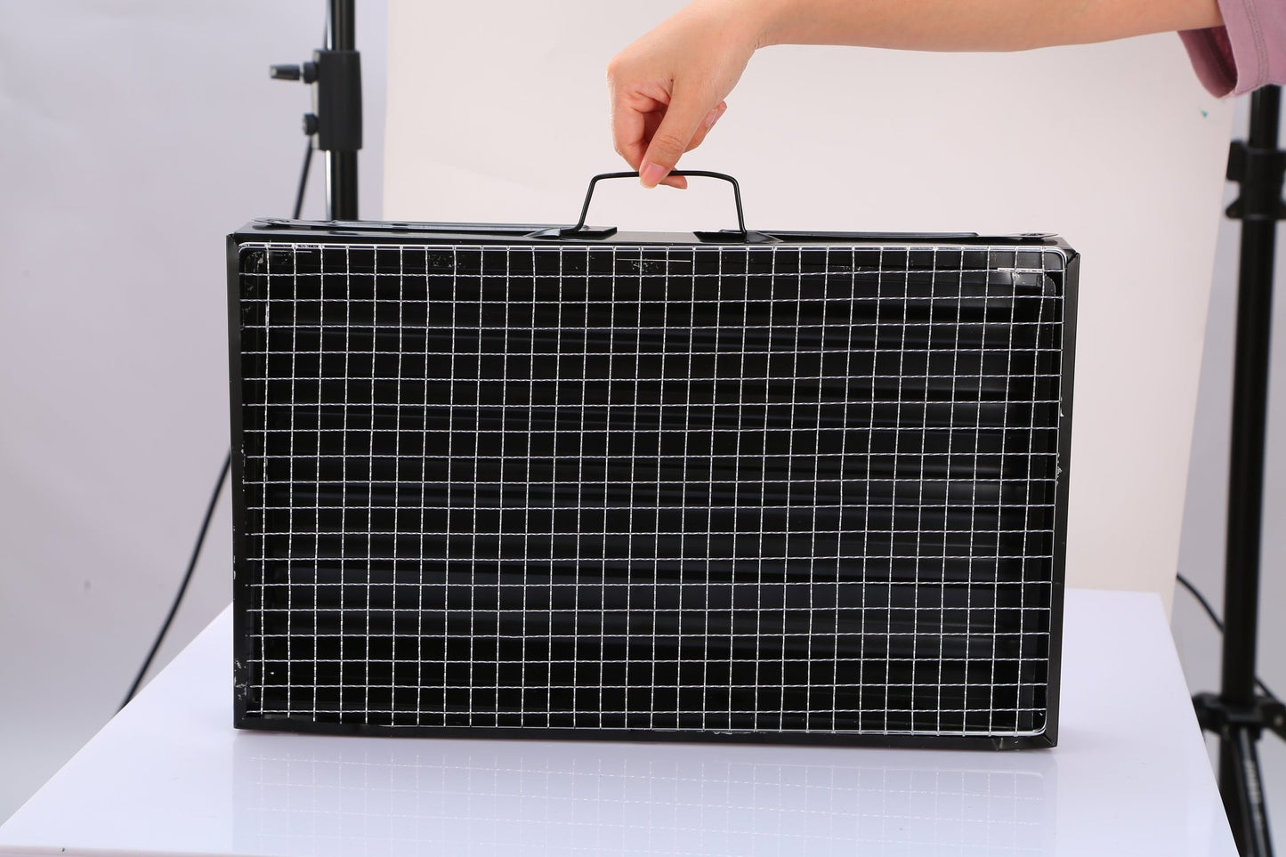 Gril Portable Charbon Pliable 1Pc - Idéal pour Camping et Pique - Niques - Allomarc.com