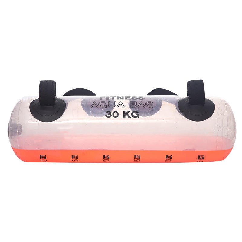 Haltère Transparent Cylindrique en Eau pour Fitness - Allomarc.com