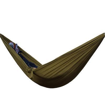 Hamac de Randonnée - Hamac Portable en Nylon Parachute pour Extérieur - Allomarc.com
