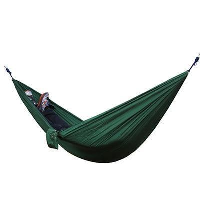 Hamac de Randonnée - Hamac Portable en Nylon Parachute pour Extérieur - Allomarc.com