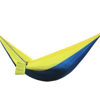 Hamac de Randonnée - Hamac Portable en Nylon Parachute pour Extérieur - Allomarc.com