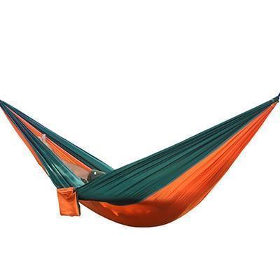 Hamac de Randonnée - Hamac Portable en Nylon Parachute pour Extérieur - Allomarc.com