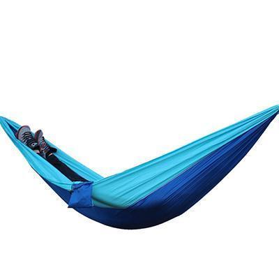 Hamac de Randonnée - Hamac Portable en Nylon Parachute pour Extérieur - Allomarc.com