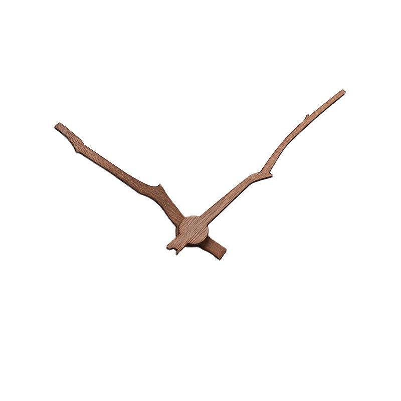 Horloge Murale en Noyer avec Aiguilles 12 - 14 Pouces - Allomarc.com