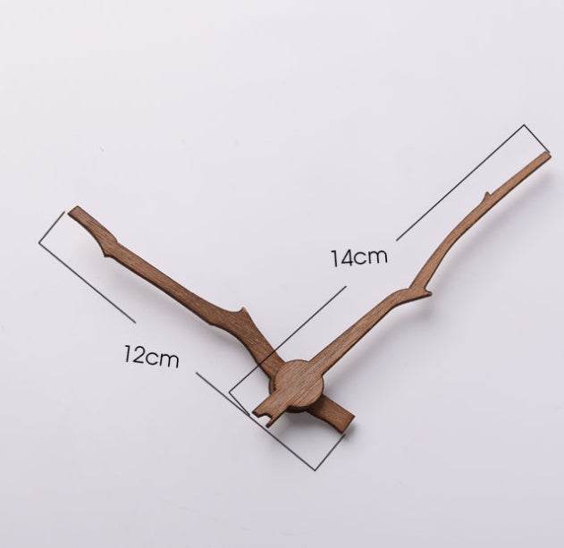 Horloge Murale en Noyer avec Aiguilles 12 - 14 Pouces - Allomarc.com