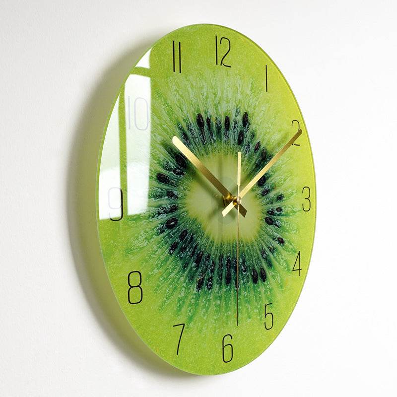 Horloge Murale Silencieuse en Verre de Luxe - Allomarc.com