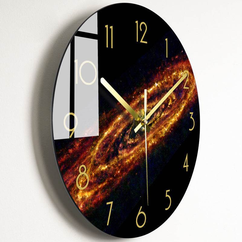 Horloge Murale Silencieuse en Verre de Luxe - Allomarc.com
