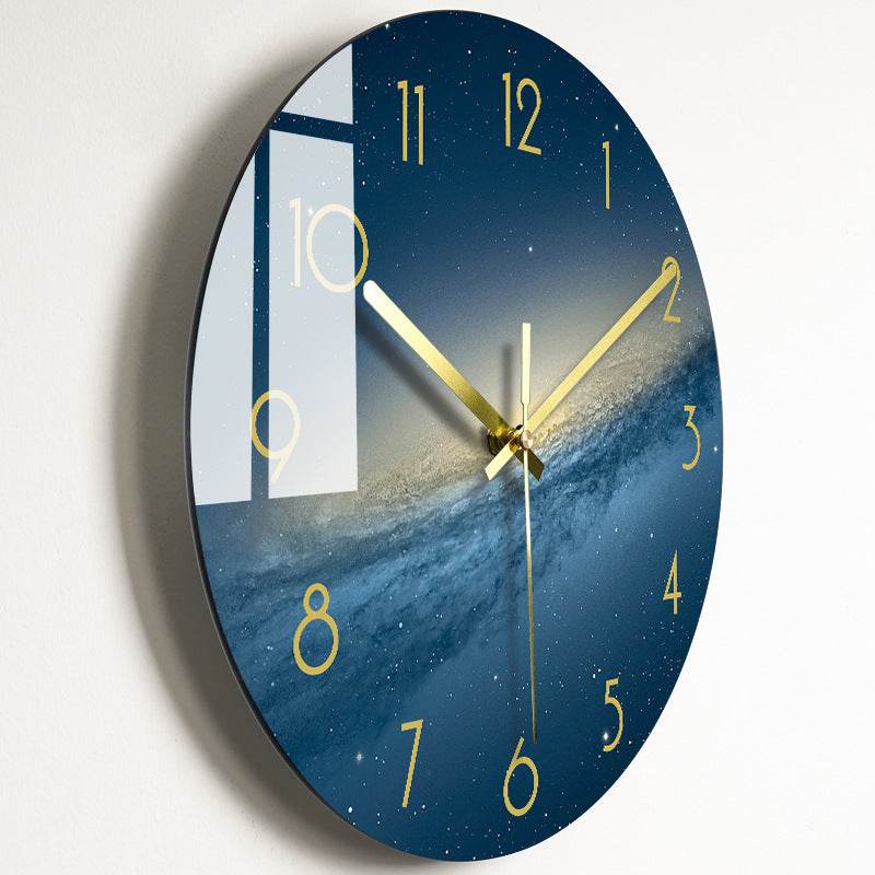 Horloge Murale Silencieuse en Verre de Luxe - Allomarc.com