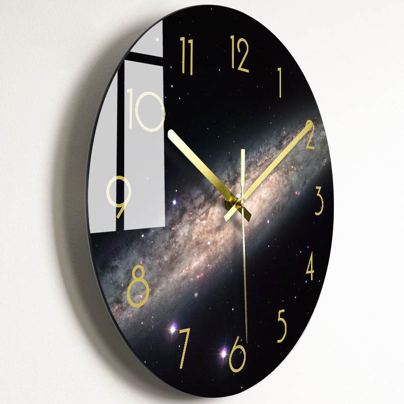 Horloge Murale Silencieuse en Verre de Luxe - Allomarc.com