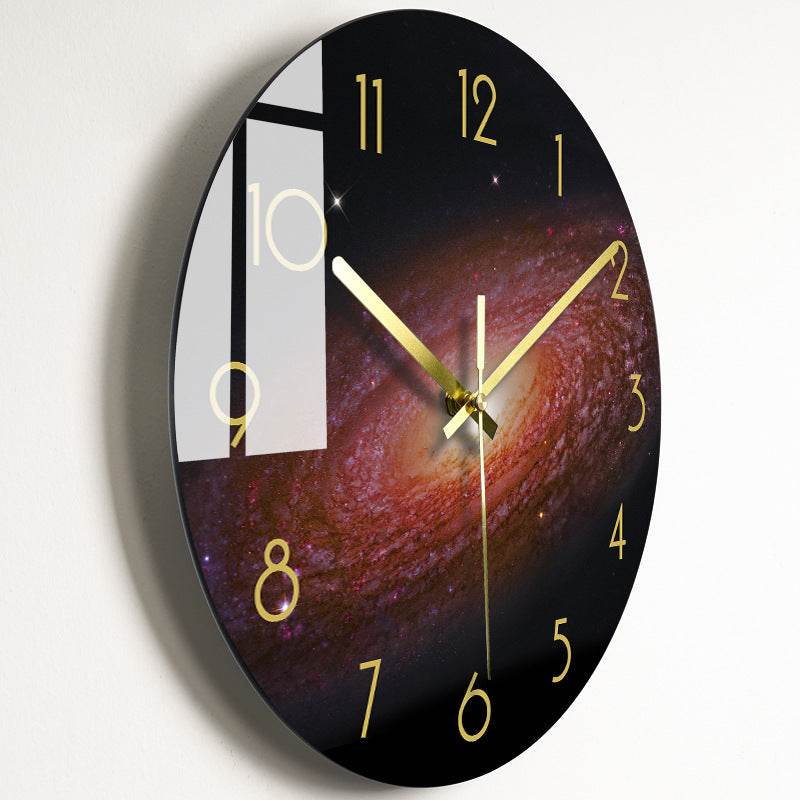 Horloge Murale Silencieuse en Verre de Luxe - Allomarc.com