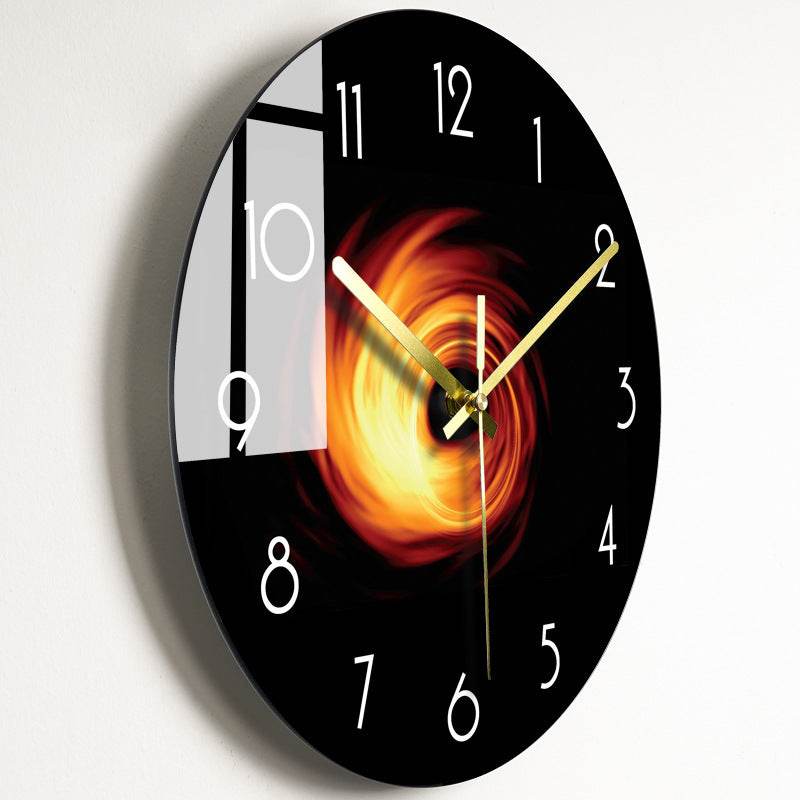 Horloge Murale Silencieuse en Verre de Luxe - Allomarc.com
