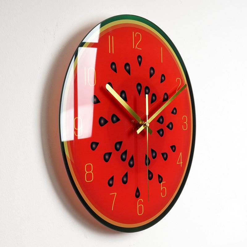 Horloge Murale Silencieuse en Verre de Luxe - Allomarc.com