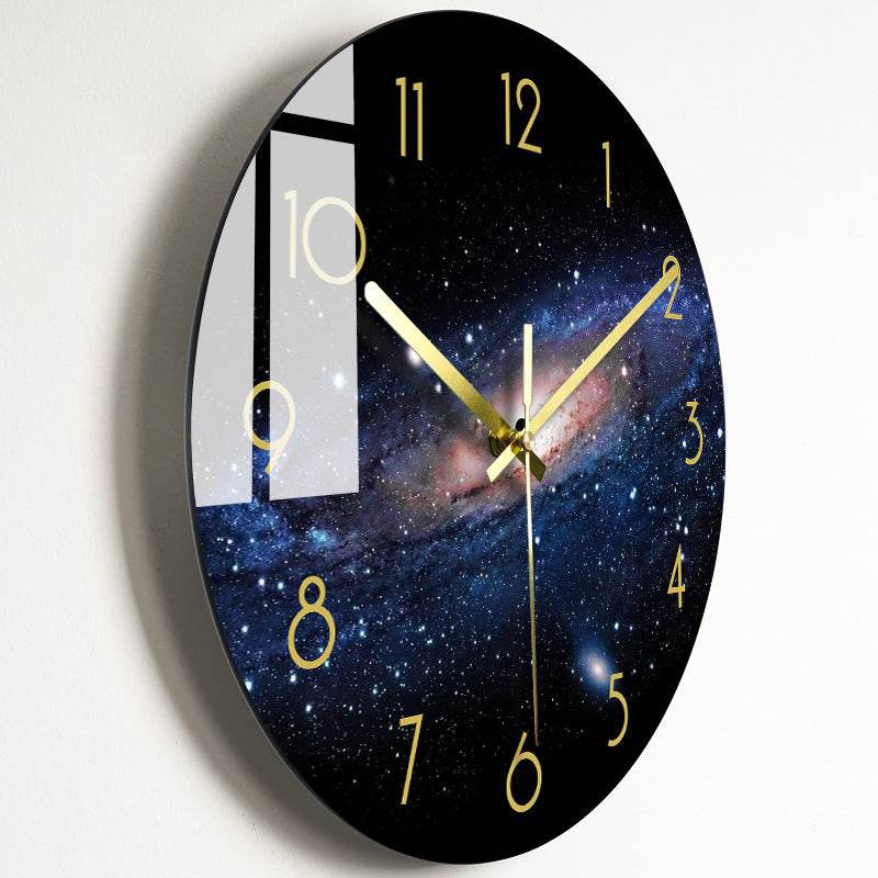 Horloge Murale Silencieuse en Verre de Luxe - Allomarc.com