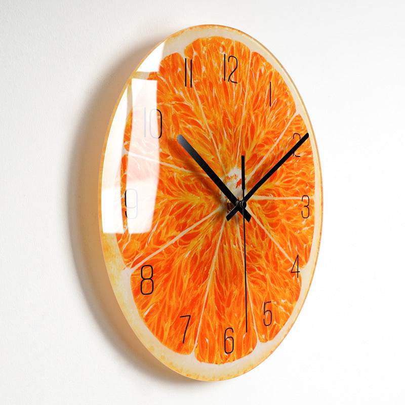 Horloge Murale Silencieuse en Verre de Luxe - Allomarc.com