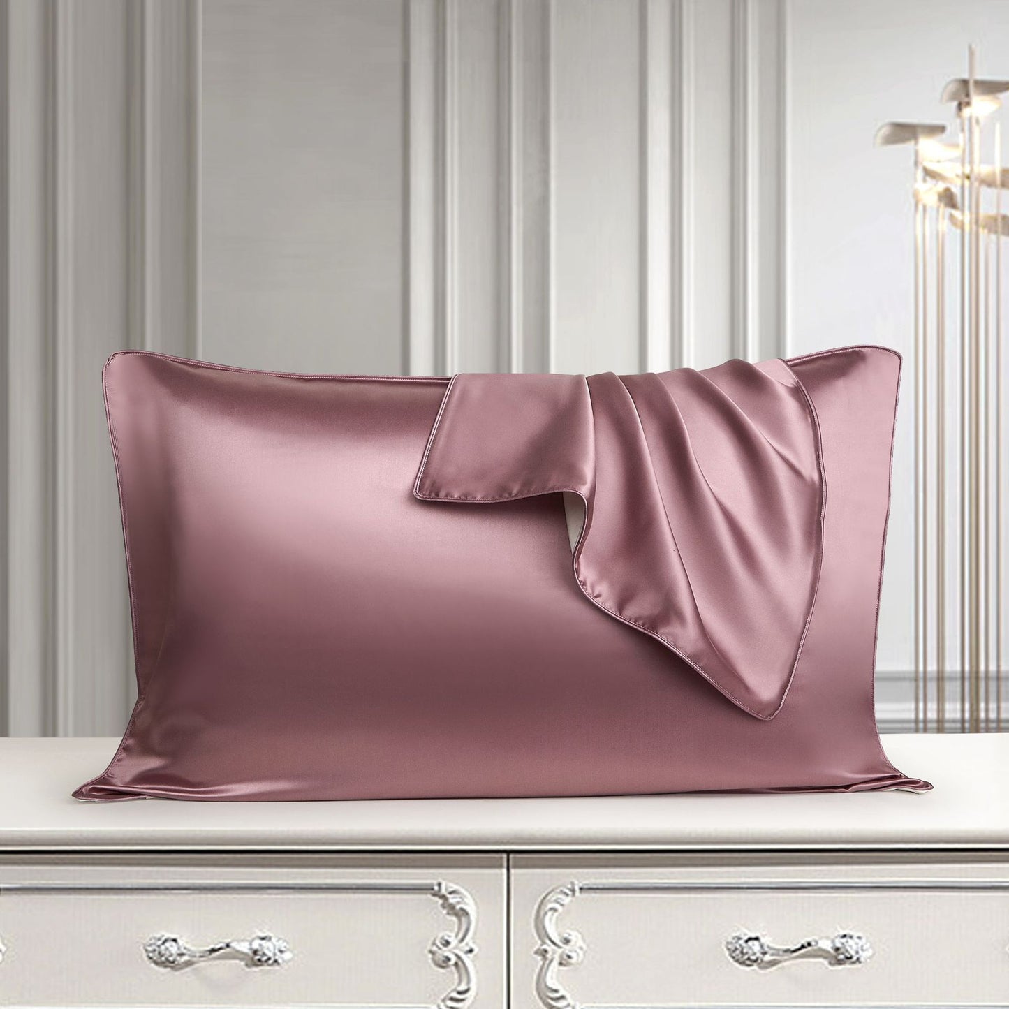 Housse de Coussin en Soie Pure - Allomarc.com