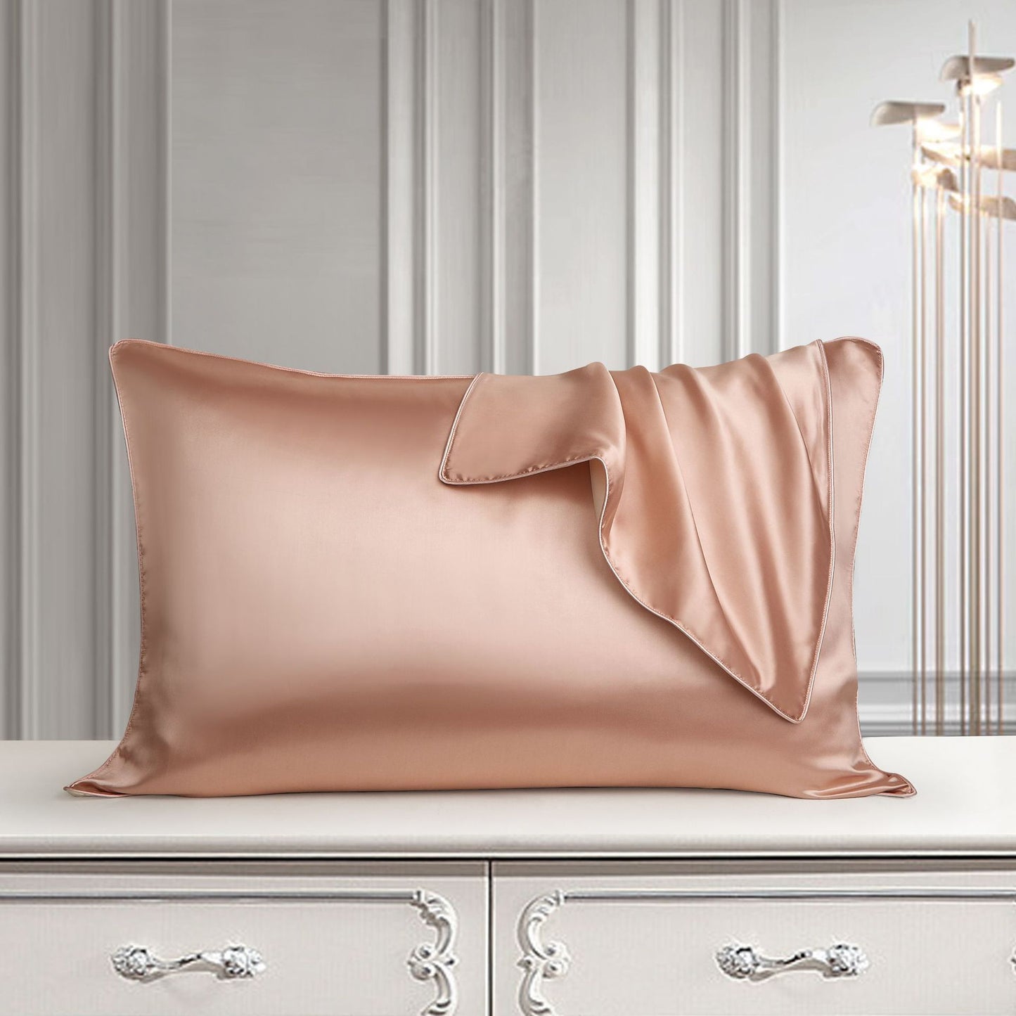 Housse de Coussin en Soie Pure - Allomarc.com