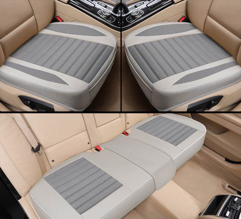 Housse de Siège Auto en Lin, Universelle et Respirante - Allomarc.com