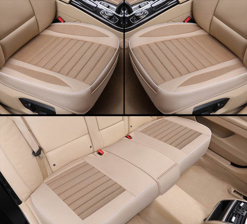 Housse de Siège Auto en Lin, Universelle et Respirante - Allomarc.com