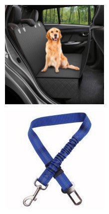 Housse de Siège de Voiture pour Chien - Hammock Protecteur Sécurisé avec Filet - Allomarc.com
