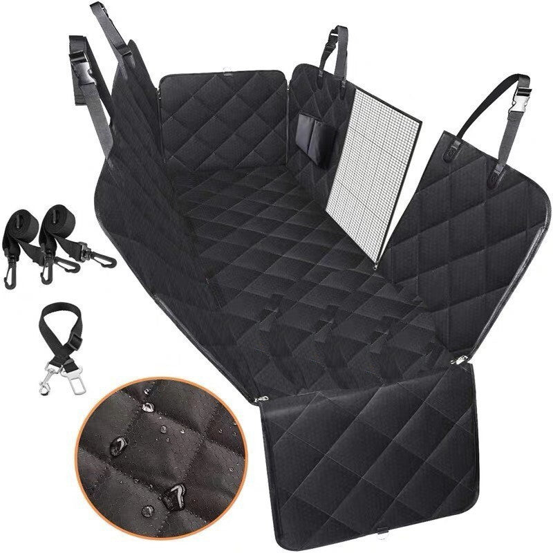 Housse de Siège de Voiture pour Chien - Hammock Protecteur Sécurisé avec Filet - Allomarc.com