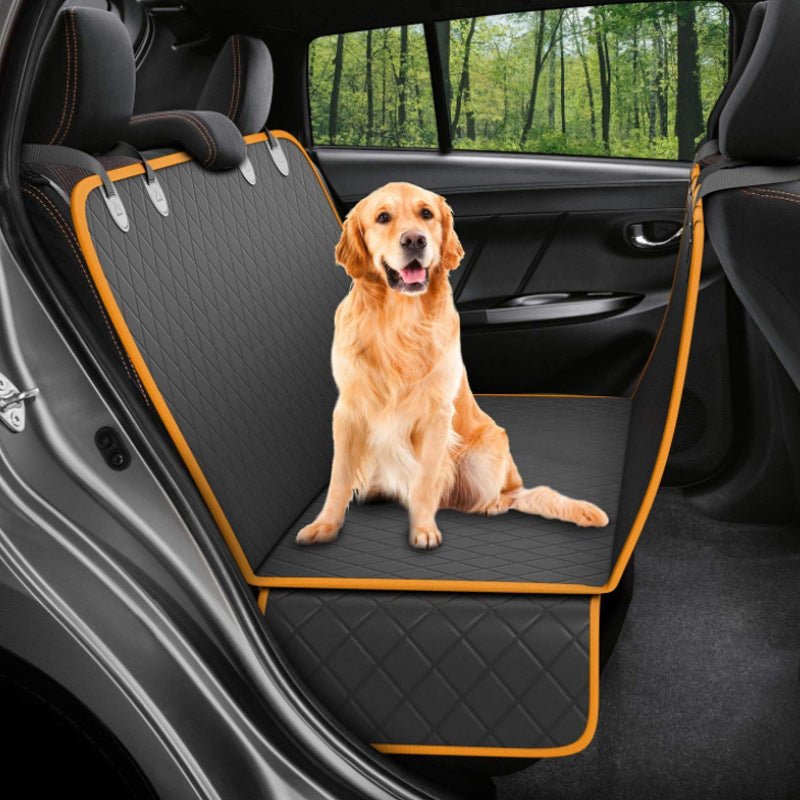 Housse de Siège de Voiture pour Chien - Hammock Protecteur Sécurisé avec Filet - Allomarc.com