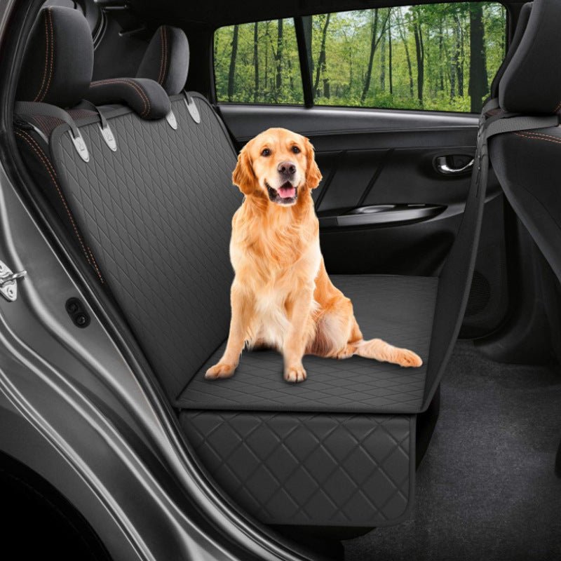 Housse de Siège de Voiture pour Chien - Hammock Protecteur Sécurisé avec Filet - Allomarc.com