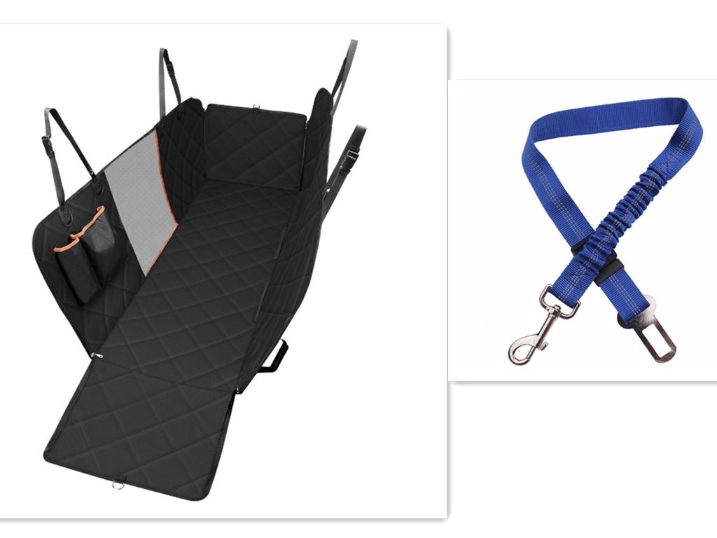 Housse de Siège de Voiture pour Chien - Hammock Protecteur Sécurisé avec Filet - Allomarc.com