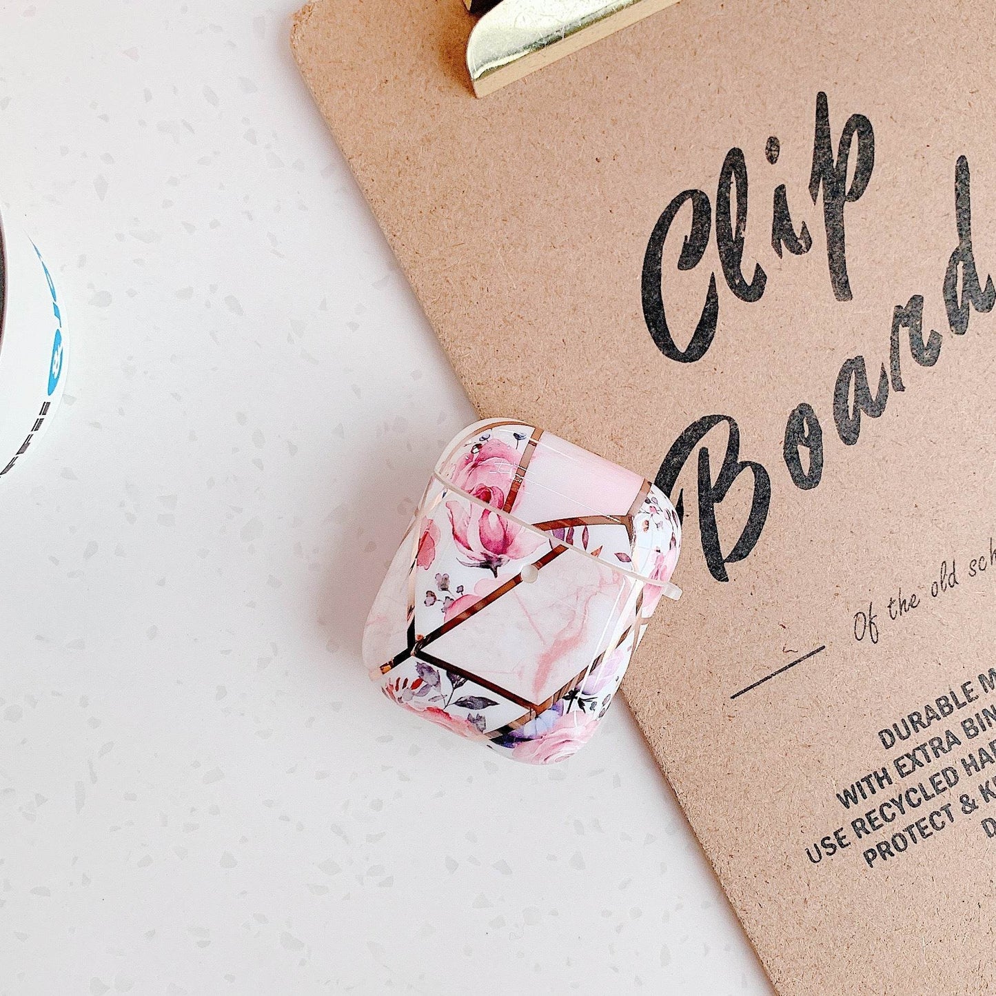 Housse en marbre pour écouteurs Bluetooth - Allomarc.com