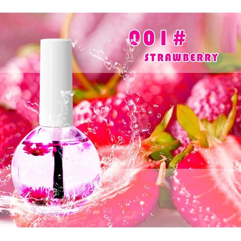 Huile de Traitement Nutritionnelle pour Ongles avec Fleurs Séchées - Allomarc.com