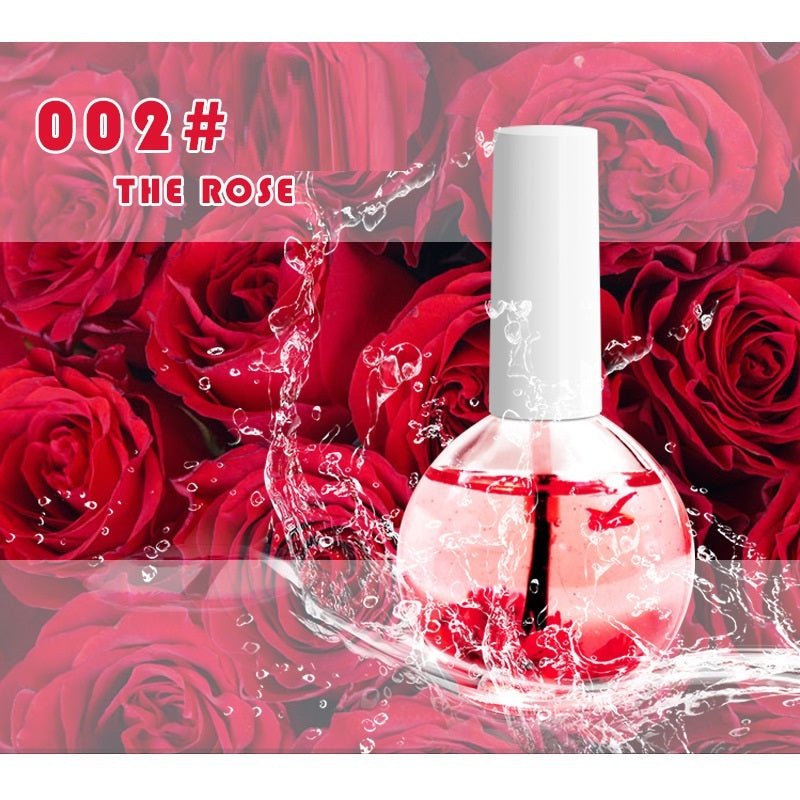 Huile de Traitement Nutritionnelle pour Ongles avec Fleurs Séchées - Allomarc.com