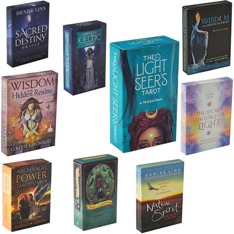 Jeu de cartes Tarot - Cartes de tarot pour divertissement et découverte - Allomarc.com