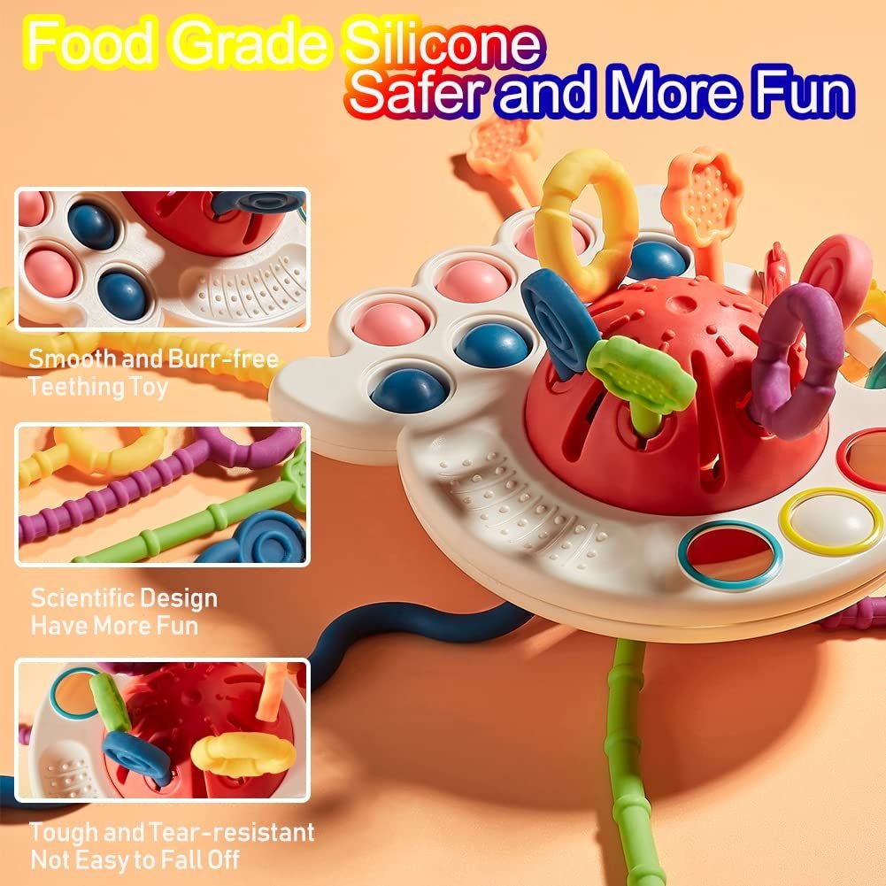 Jouet de doigt amusant pour bébé à presser - Allomarc.com