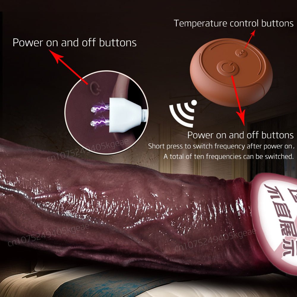 Jouet Électrique Rétractable en Silicone pour Femmes - Allomarc.com