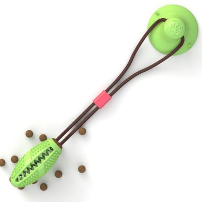 Jouet pour Chien en Silicone avec Ventouse – Balle Interactive pour Chiens - Allomarc.com