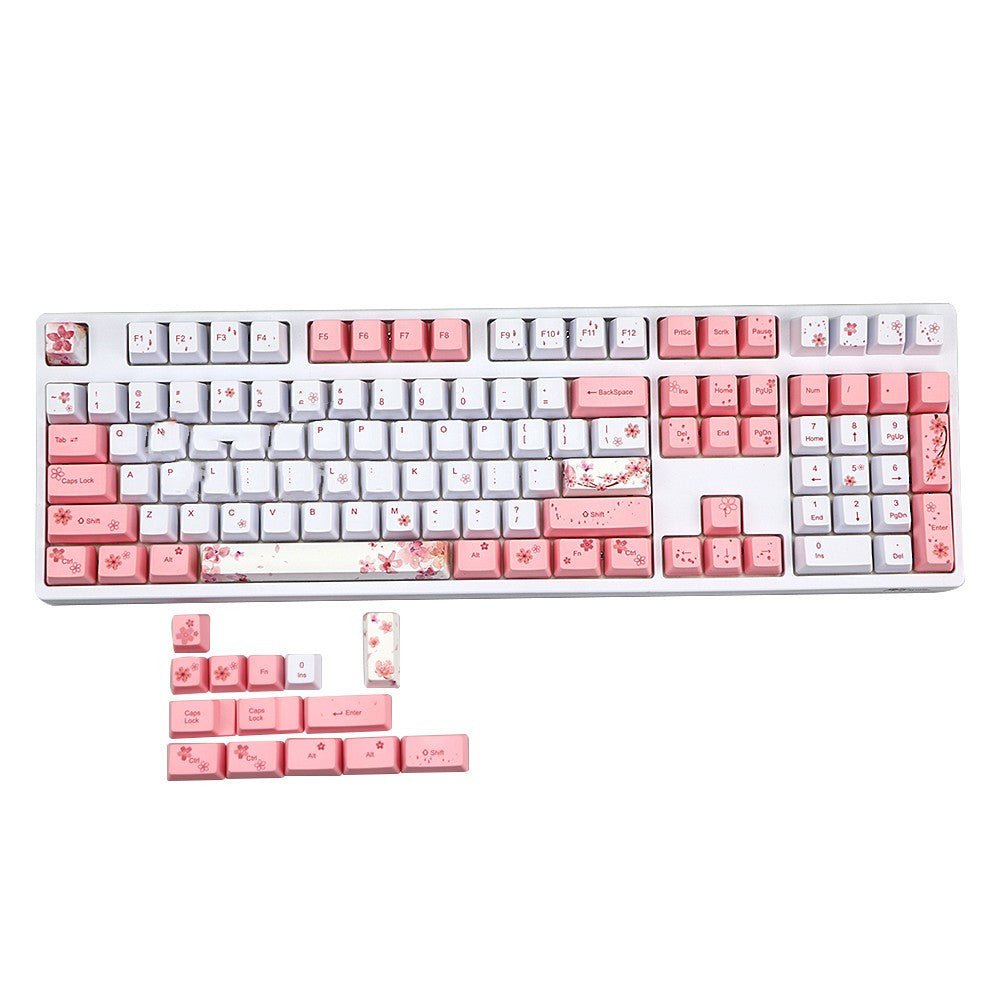 Keycap Sakura OEM de Hauteur Cinq Faces - Allomarc.com