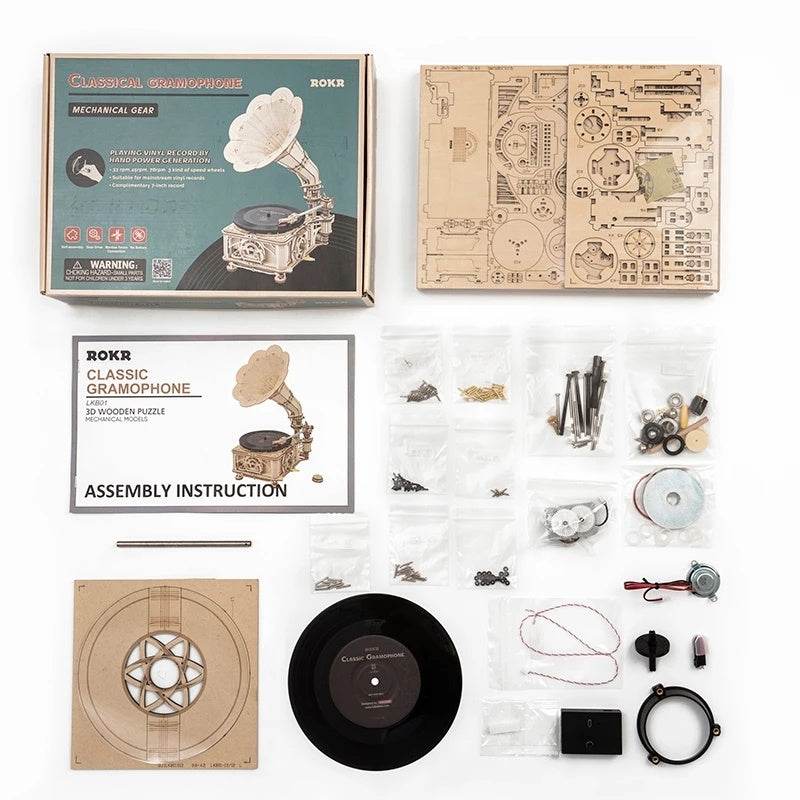 Kit de Construction de Puzzle en Bois DIY pour Enfants - Allomarc.com