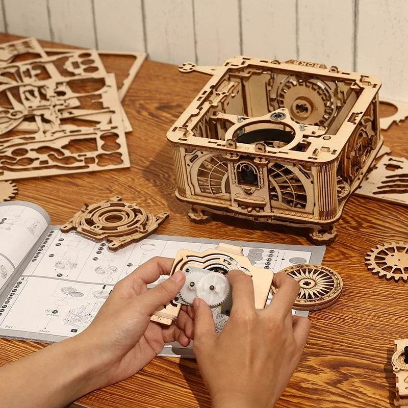 Kit de Construction de Puzzle en Bois DIY pour Enfants - Allomarc.com