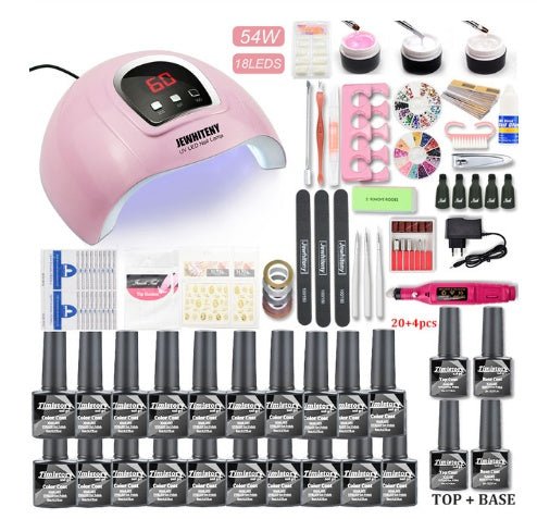 Kit de Machine Photothérapie pour Ongles 80W - Santilady - Allomarc.com