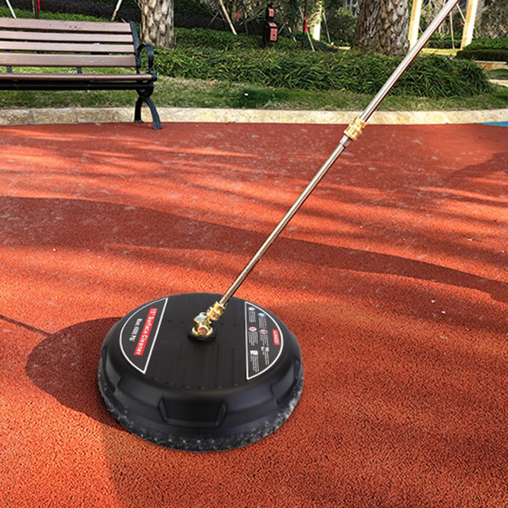 Kit de Nettoyage à Haute Pression de 15 pouces - Nettoyeur de Surface 4000PSI avec 2 Extensions et 2 Buses de Remplacement - Allomarc.com