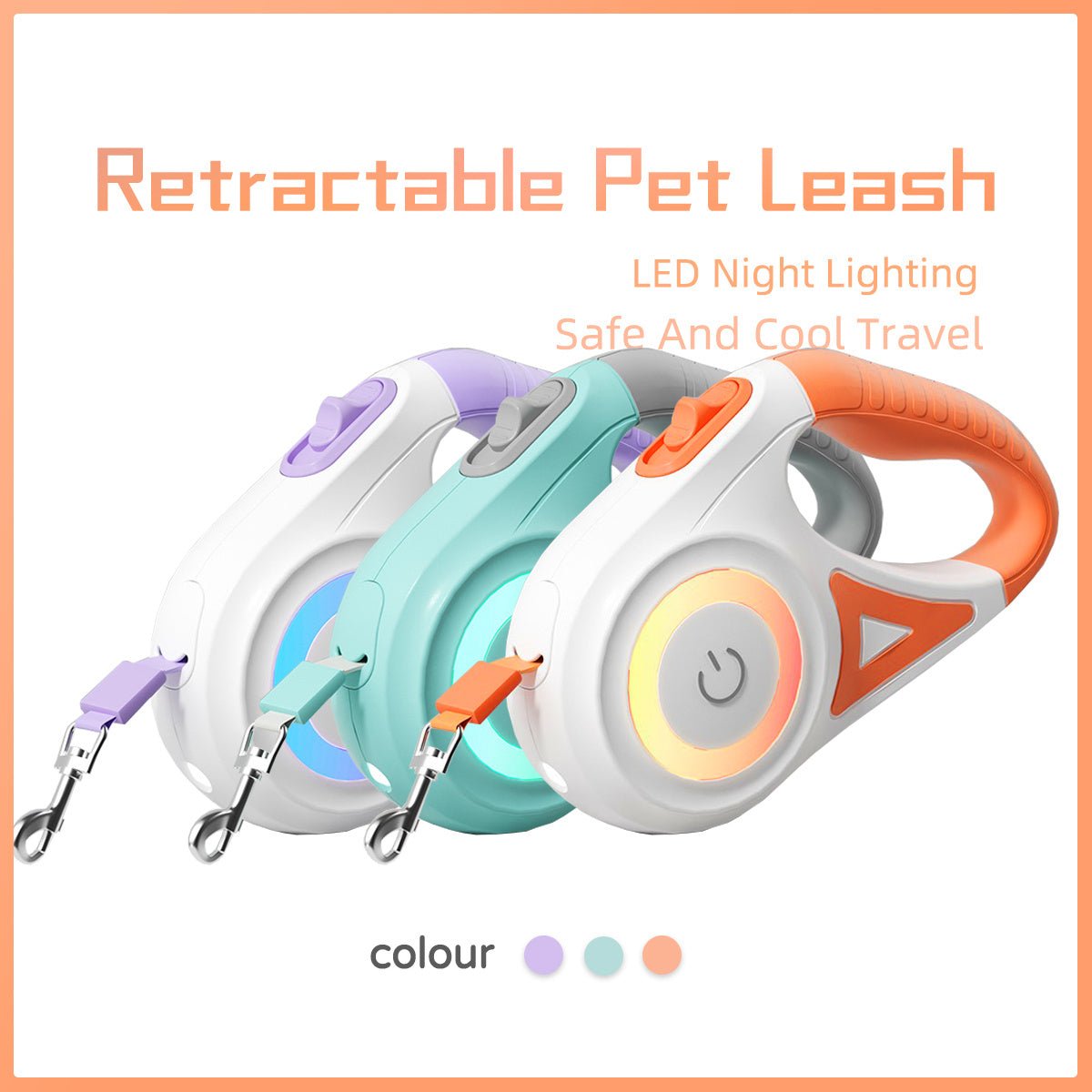 Laisse Rétractable et Collier pour Chien - Liberté et Confort pour Vos Animaux - Allomarc.com