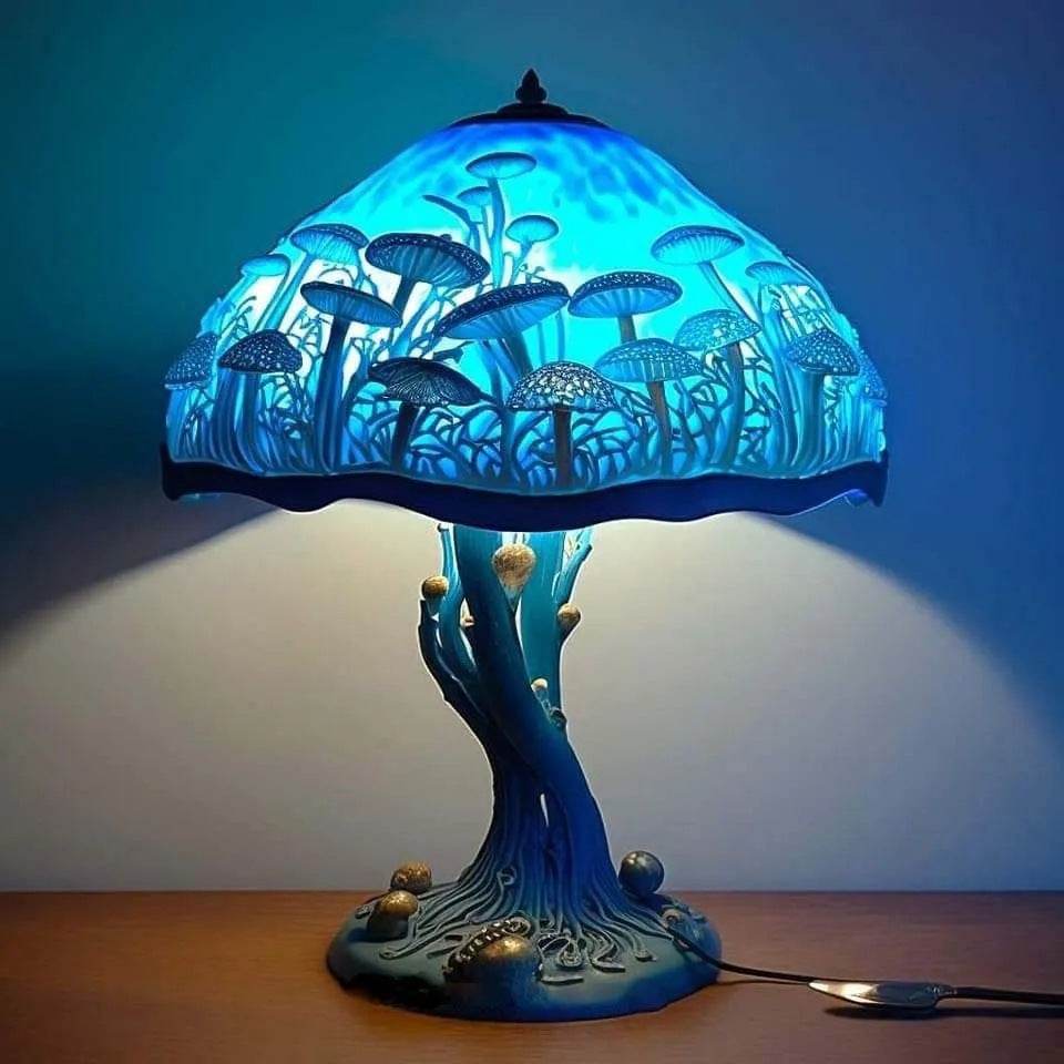 Lampe de Bureau en Verre Coloré - Allomarc.com