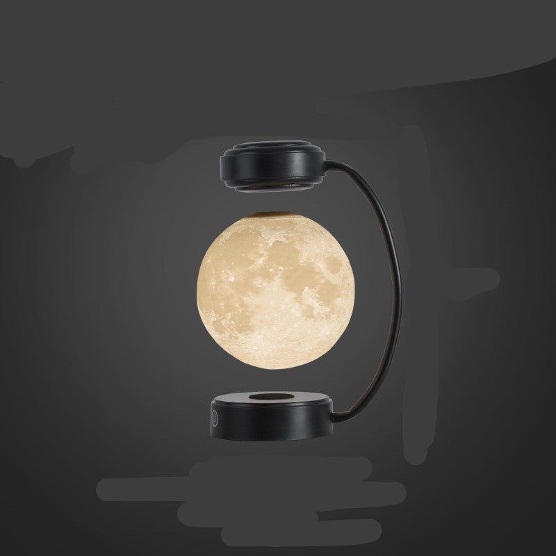 Lampe de Lévitation Magnétique Créative - Lune pour Table de Nuit - Allomarc.com