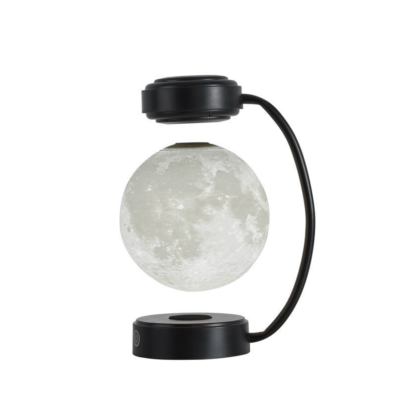 Lampe de Lévitation Magnétique Créative - Lune pour Table de Nuit - Allomarc.com