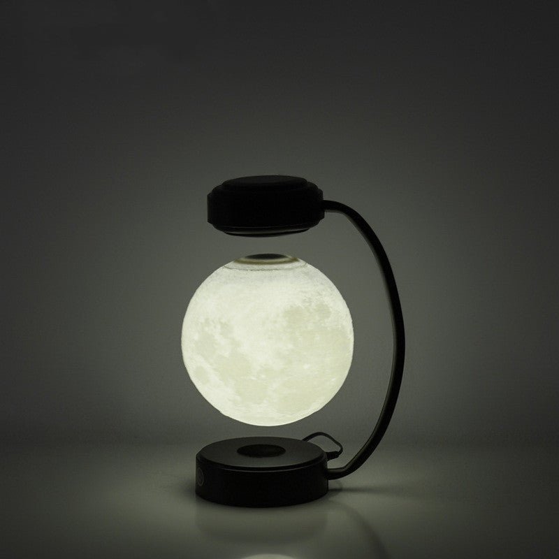 Lampe de Lévitation Magnétique Créative - Lune pour Table de Nuit - Allomarc.com