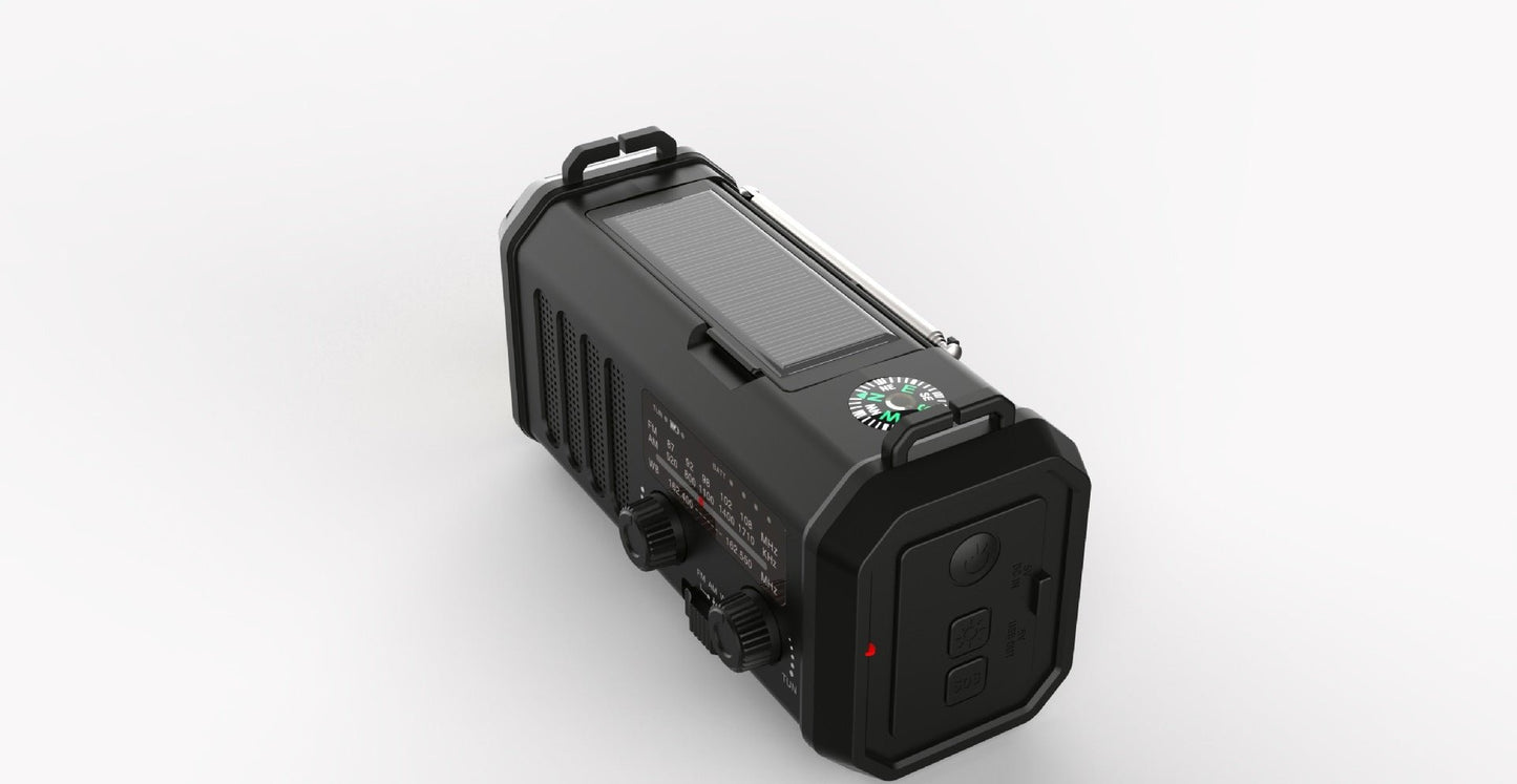 Lampe de Poche Portable Solaire d'Urgence FMAM - Allomarc.com