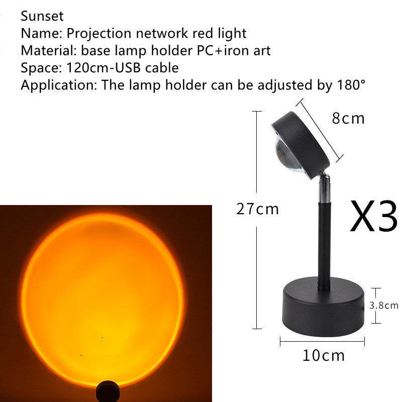 Lampe de Proj. Ambiance Coucher de Soleil - Allomarc.com